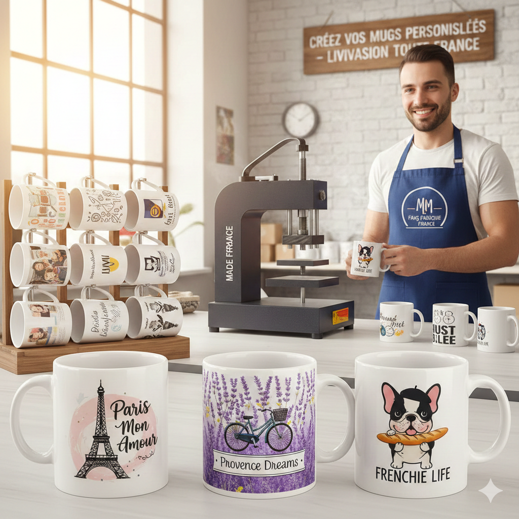 Tasse personnalisée avec prénom en arabe